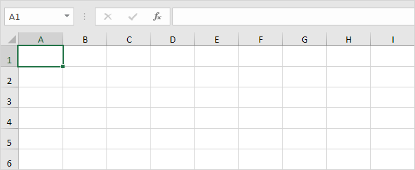 Excel의 기본 템플릿